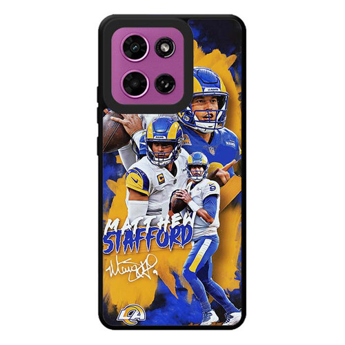 Matthew Stafford Los Angeles Rams 02 Motorola Moto G Play 2026 Case