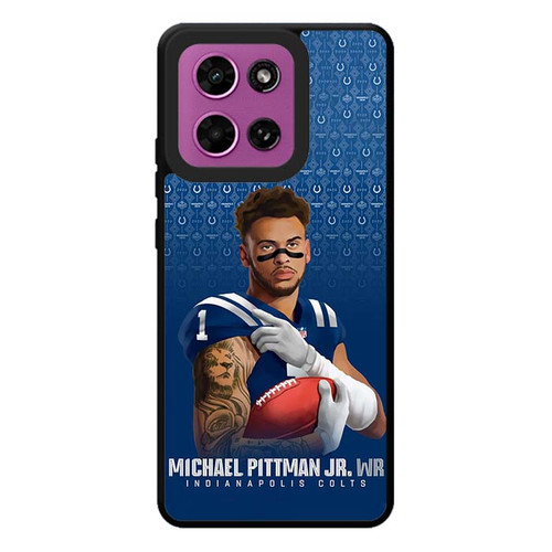 Michael Pittman Jr Indianapolis Colts 01 Motorola Moto G Play 2026 Case