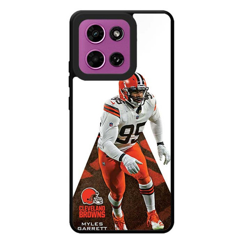 Myles Garrett Cleveland Browns 06 Motorola Moto G Play 2026 Case