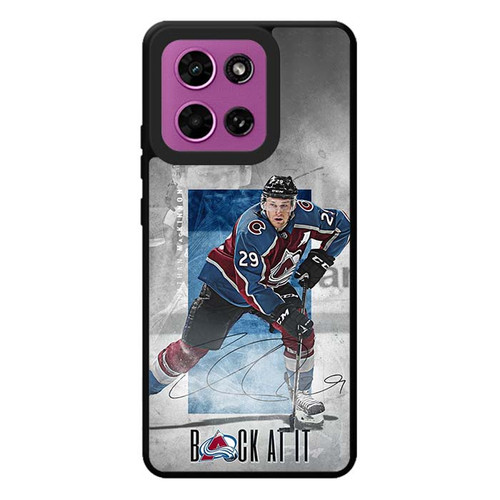 Nathan MacKinnon Colorado Avalanche Motorola Moto G Play 2026 Case
