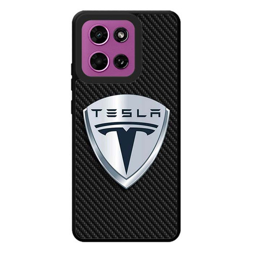 Tesla Carbon Shield Motorola Moto G Play 2026 Case