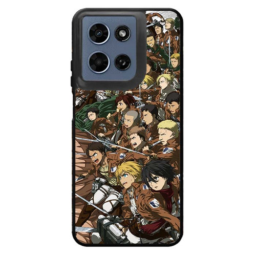 Attack on Titan All Characters Motorola Moto G 2026 Case
