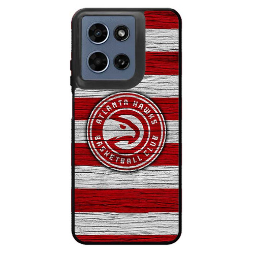 Atlanta Hawks Wooden Pattern Motorola Moto G 2026 Case