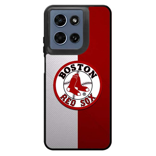 Boston Red Sox Crimson Grid Motorola Moto G 2026 Case