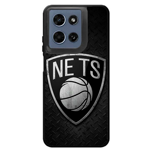 Brooklyn Nets Metal Pattern Motorola Moto G 2026 Case