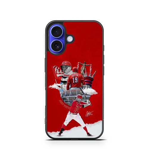 Cincinnati Reds Joey Votto iPhone 16 Case