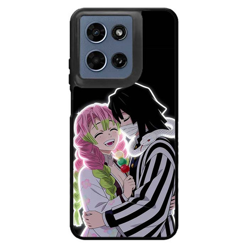 Demon Slayer Obanai Iguro and Mitsuri Kanroji Motorola Moto G 2026 Case