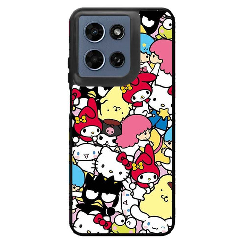 Hello Kitty and Friends collage Motorola Moto G 2026 Case