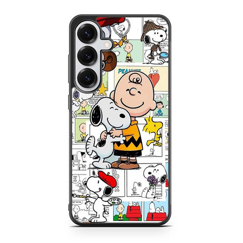 Snoopy Huging Samsung Galaxy S25 Case