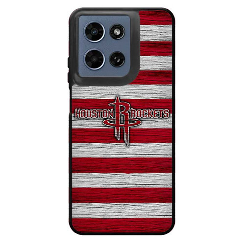 Houston Rockets Wooden Pattern Motorola Moto G 2026 Case