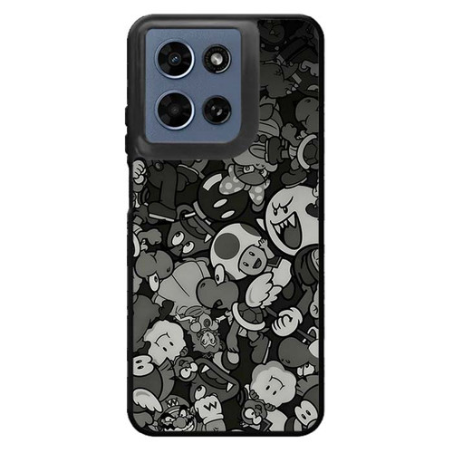 Mario Luigi Bowser Toad Boo and Wario Motorola Moto G 2026 Case