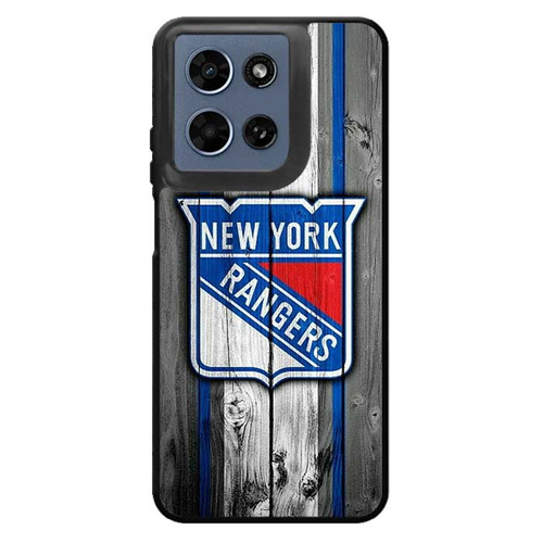 New York Rangers Wooden Pattern Motorola Moto G 2026 Case