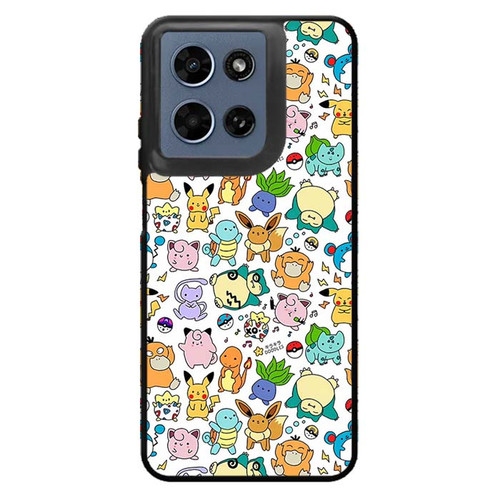 Pokemon Snorlax Eevee and Bulbasaur Motorola Moto G 2026 Case