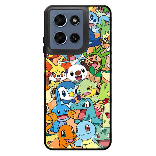 Pokemon starter collage Motorola Moto G 2026 Case