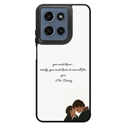 Pride and Prejudice Quote Motorola Moto G 2026 Case