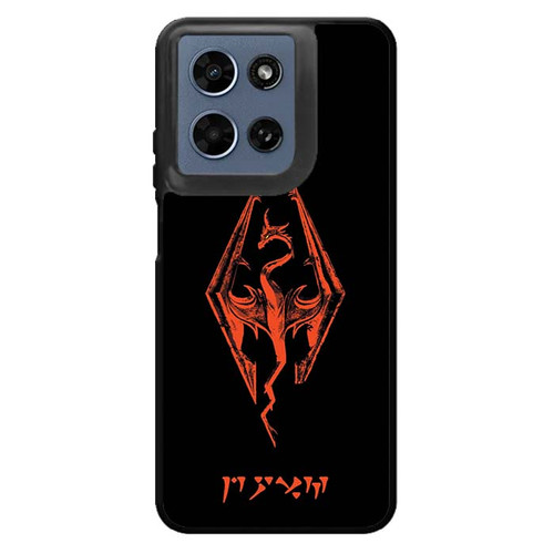 The Elder Scroll V Skyrim Dragons Breath Motorola Moto G 2026 Case