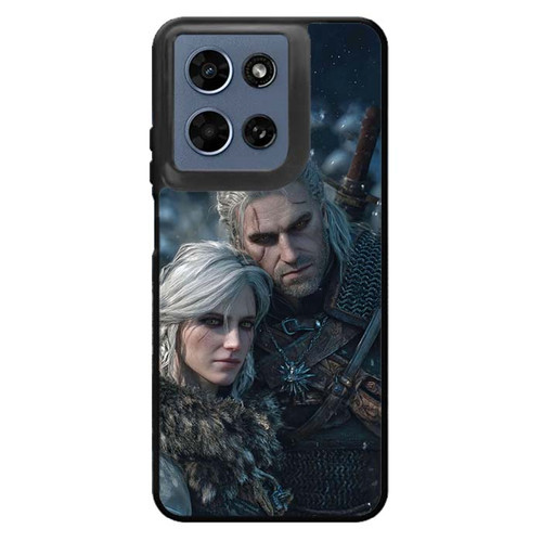 The Witcher III Geralt and Ciri Motorola Moto G 2026 Case