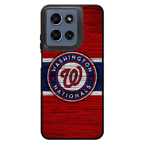 Washington Nationals Wooden Pattern Motorola Moto G 2026 Case