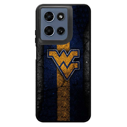 West Virginia Mountaineers Asphalt Texture Motorola Moto G 2026 Case