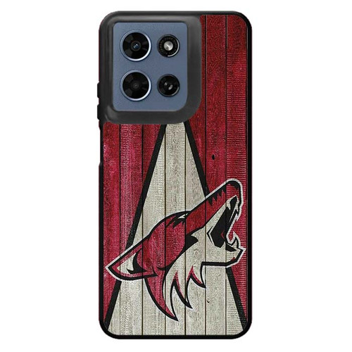 Arizona Coyotes Wood Pattern Motorola Moto G 2026 Case