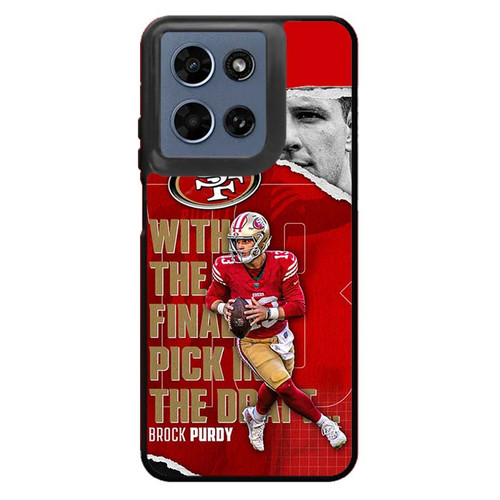 Brock Purdy San Francisco 49ers 01 Motorola Moto G 2026 Case