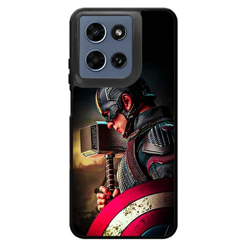 Captain America Wielding Mjolnir Motorola Moto G 2026 Case