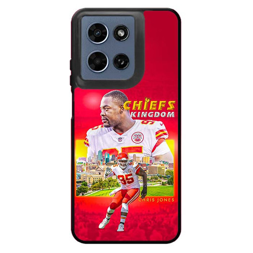 Chris Jones Kansas City Chiefs 03 Motorola Moto G 2026 Case