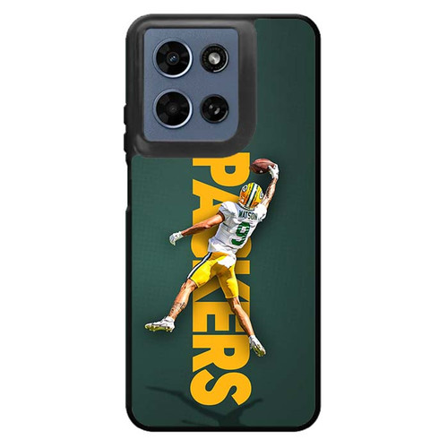 Christian Watson Green Bay Packers 01 Motorola Moto G 2026 Case