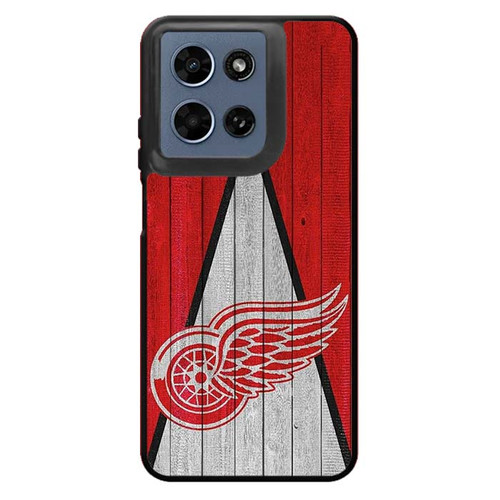 Detroit Red Wings Wooden Pattern Motorola Moto G 2026 Case
