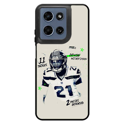 Devon Witherspoon Seattle Seahawks 02 Motorola Moto G 2026 Case