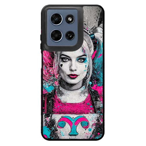 Harley Quinn Neon Mayhem Art Motorola Moto G 2026 Case