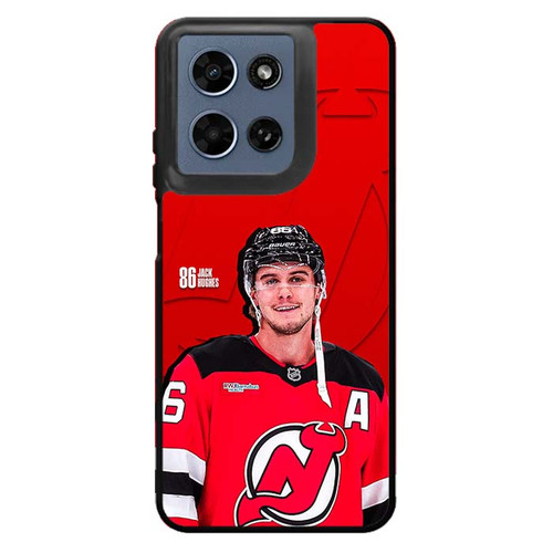 Jack Hughes New Jersey Devils Motorola Moto G 2026 Case