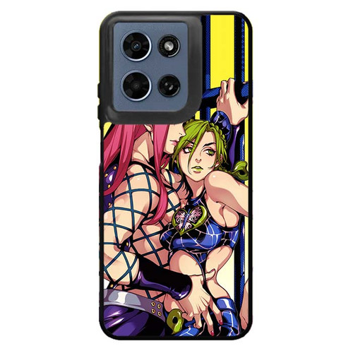 JoJos Bizarre Adventure Jolyne and Narciso Motorola Moto G 2026 Case