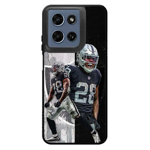 Josh Jacobs Las Vegas Raiders Motorola Moto G 2026 Case