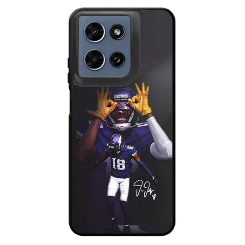Justin Jefferson Minnesota Vikings 02 Motorola Moto G 2026 Case