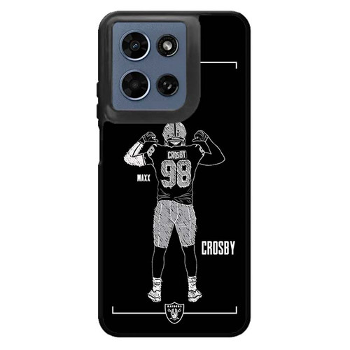 Maxx Crosby Las Vegas Raiders 03 Motorola Moto G 2026 Case