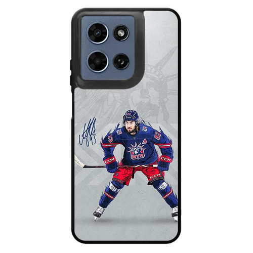 Mika Zibanejad New York Rangers Motorola Moto G 2026 Case