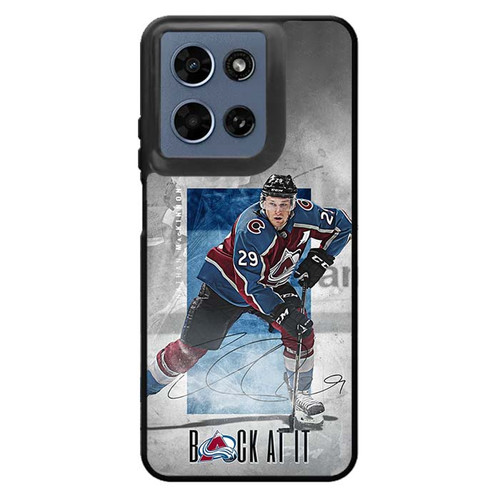 Nathan MacKinnon Colorado Avalanche Motorola Moto G 2026 Case