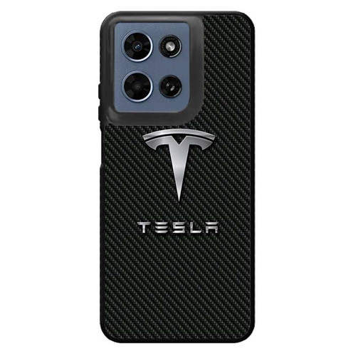 Tesla Carbon Core Motorola Moto G 2026 Case