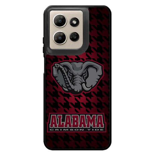 Alabama Crimson Tide Houndstooth 02 Motorola Moto G Power 2026 Case