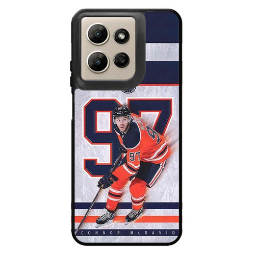 Connor McDavid Oilers 02 Motorola Moto G Power 2026 Case