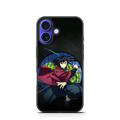 Demon Slayer Giyu the Hashira iPhone 16 Case