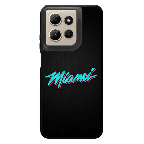 Miami Heat Neon Motorola Moto G Power 2026 Case
