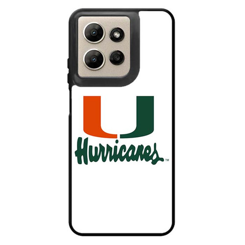 Miami Hurricanes 02 Motorola Moto G Power 2026 Case