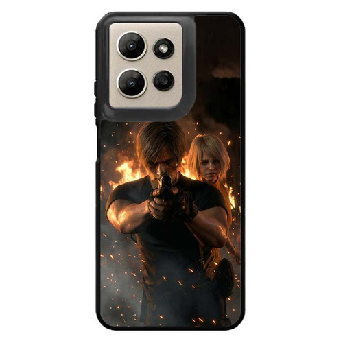 Resident Evil 4 Remake Leon and Ashley G Motorola Moto G Power 2026 Case