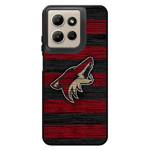 Arizona Coyotes Wooden Pattern Motorola Moto G Power 2026 Case
