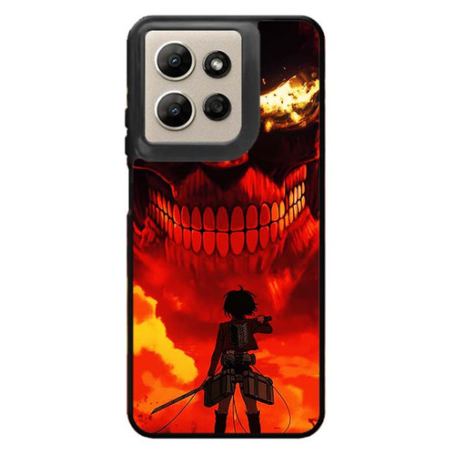 Attack on Titan Mikasa Vs Titan Motorola Moto G Power 2026 Case