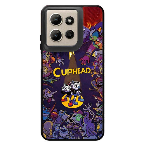Cuphead and Mugman Inkwell Isle Motorola Moto G Power 2026 Case