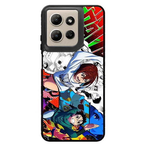 Dandadan Momo Ayase and Okarun Motorola Moto G Power 2026 Case