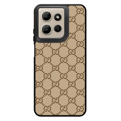 Gucci Leather Pattern Motorola Moto G Power 2026 Case